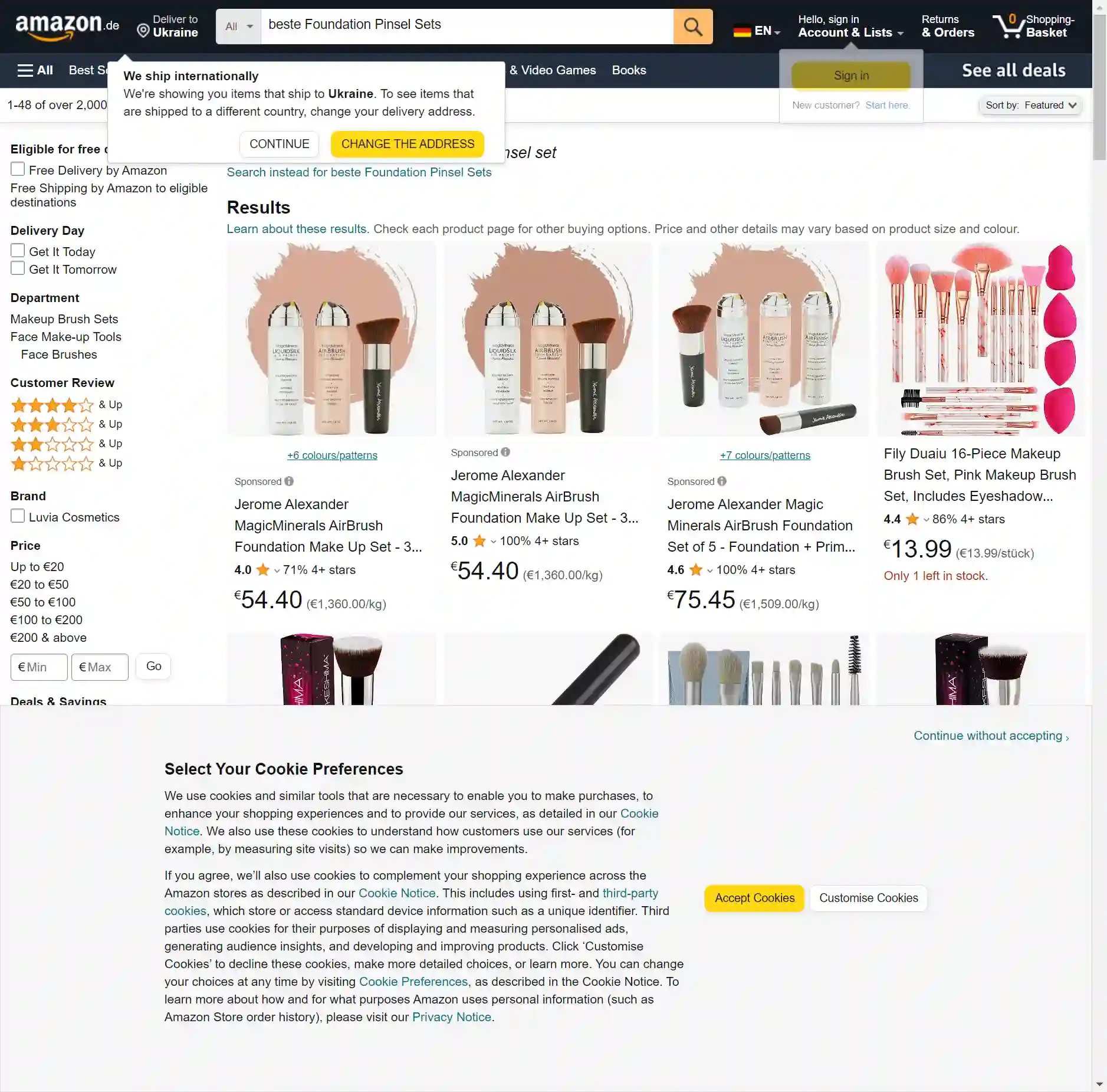 Die besten Foundation-Pinsel-Sets: Produktbewertungen und Testergebnisse