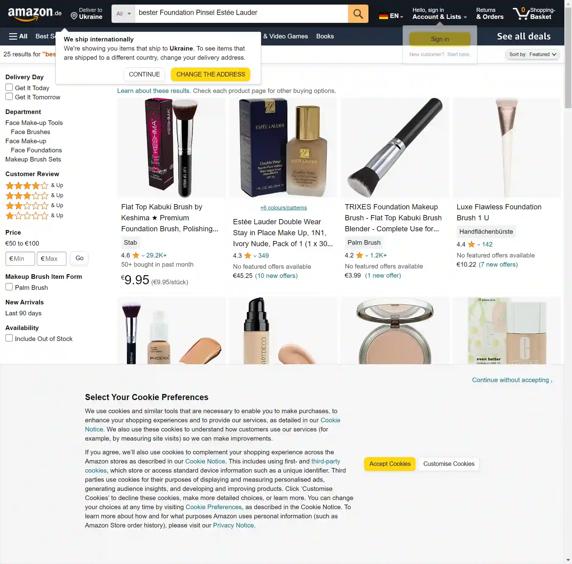 Die besten Foundation Pinsel von Estée Lauder – Eine Überprüfung von 8 Produkten