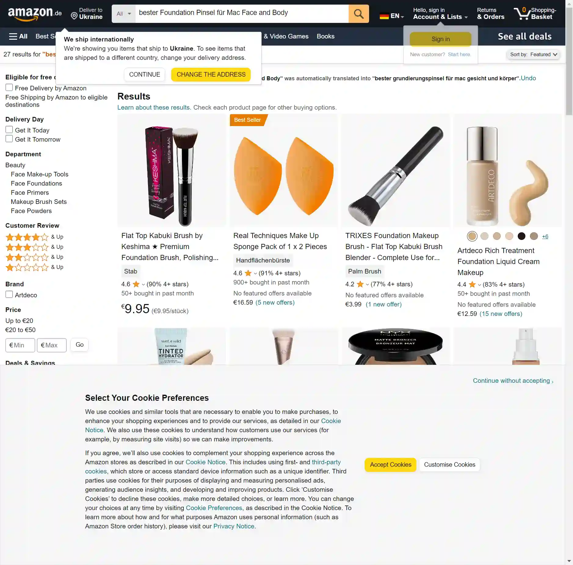 Die 8 besten Foundation-Pinsel für Mac Face and Body: VICKSONGS im Test