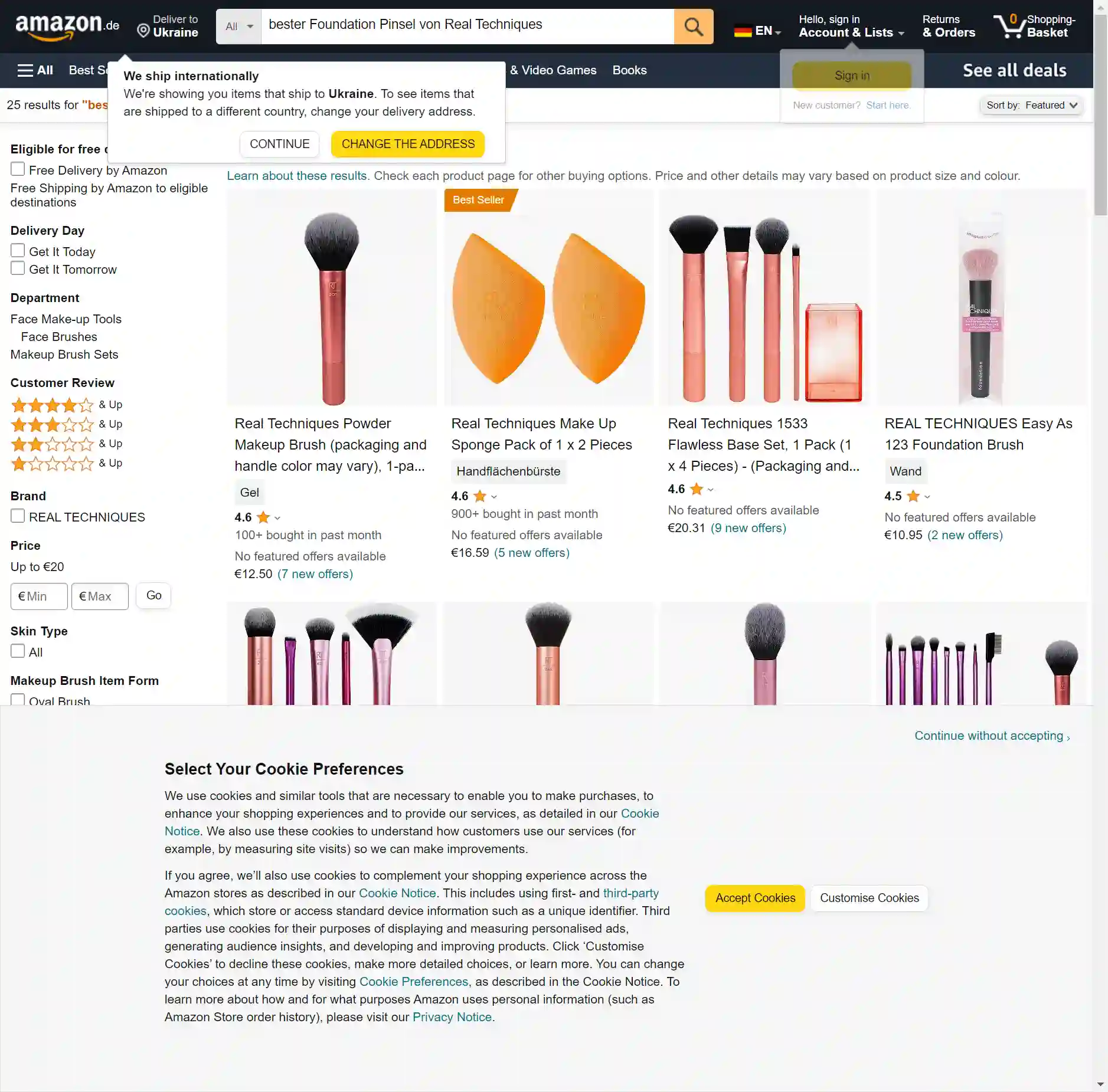 Bester Foundation-Pinsel von Real Techniques: 8 Produkte im Test