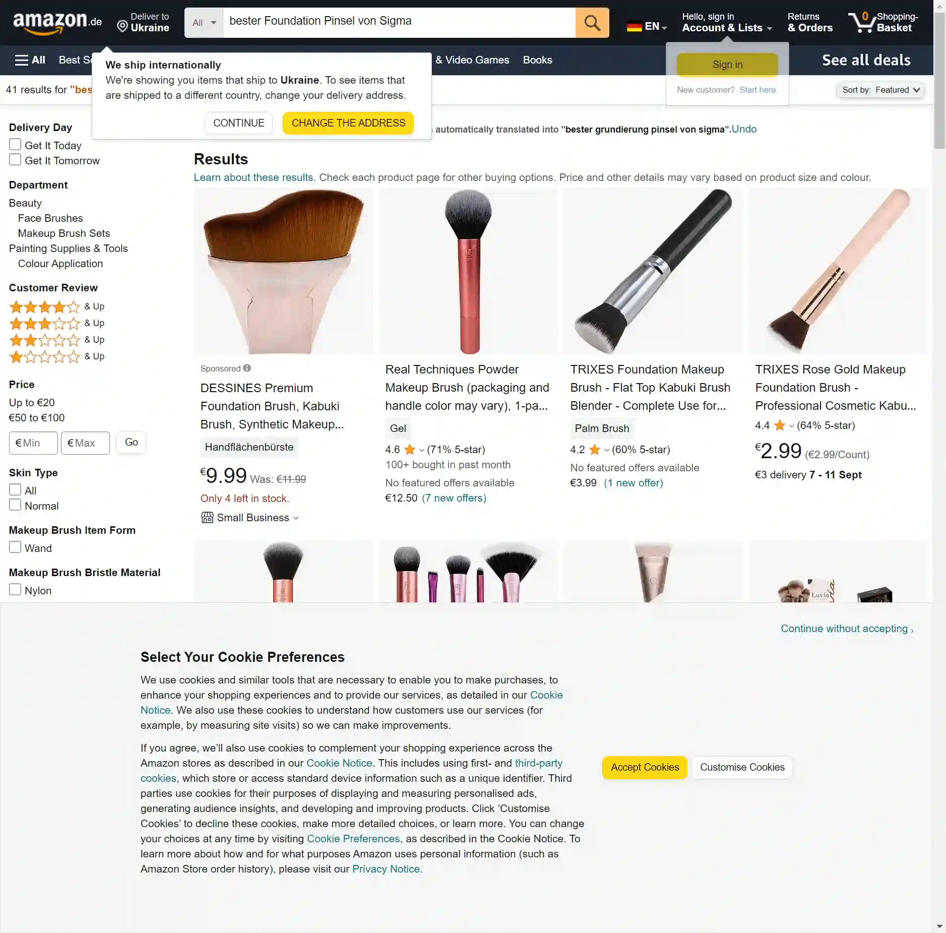 Bester Foundation Pinsel von Sigma im Test: 8 Produkte im Vergleich