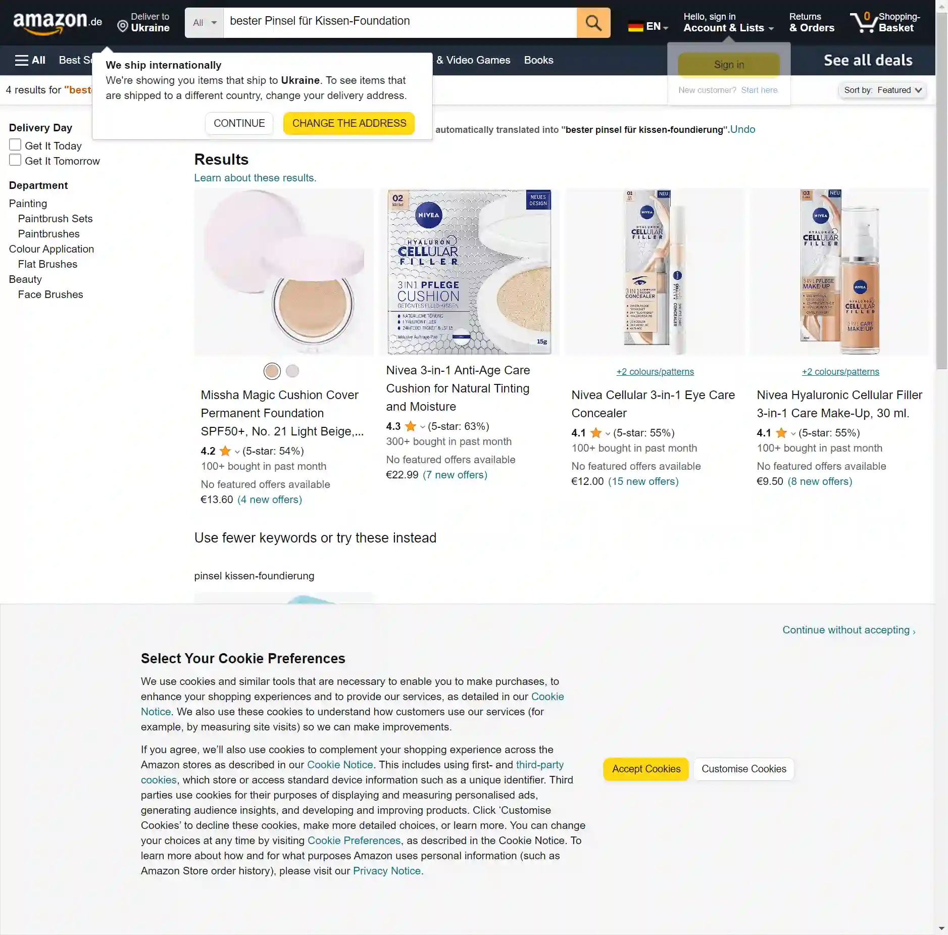 Die 8 besten Pinsel für Kissen-Foundation: Ein Review