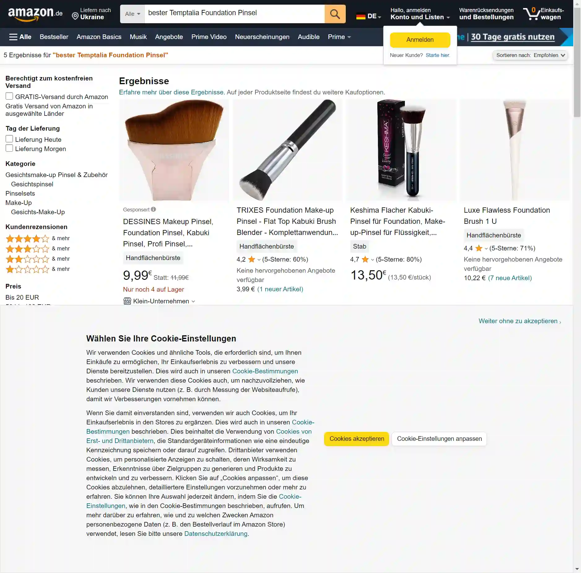 Die besten Temptalia Foundation Pinsel im Test: Eine Überprüfung von 8 Produkten