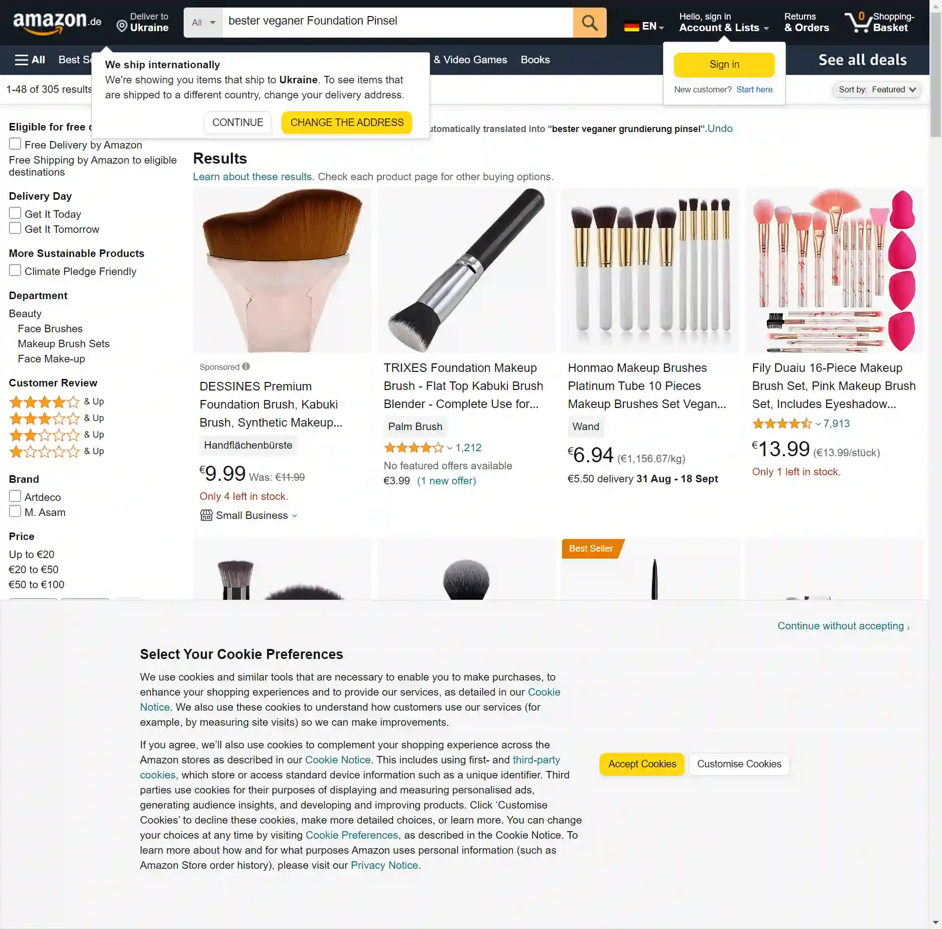 Die besten veganen Foundation-Pinsel: Eine Bewertung von 8 Produkten