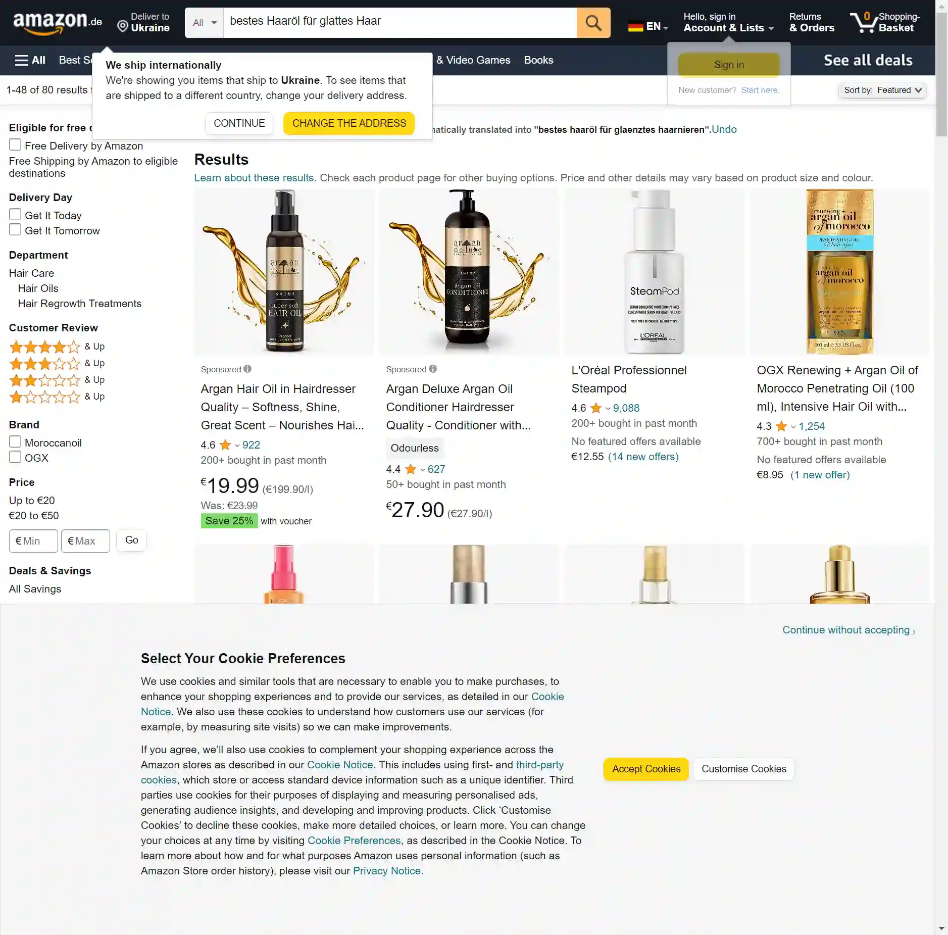 Die besten Haaröle für glattes Haar: 8 Produkte im Test