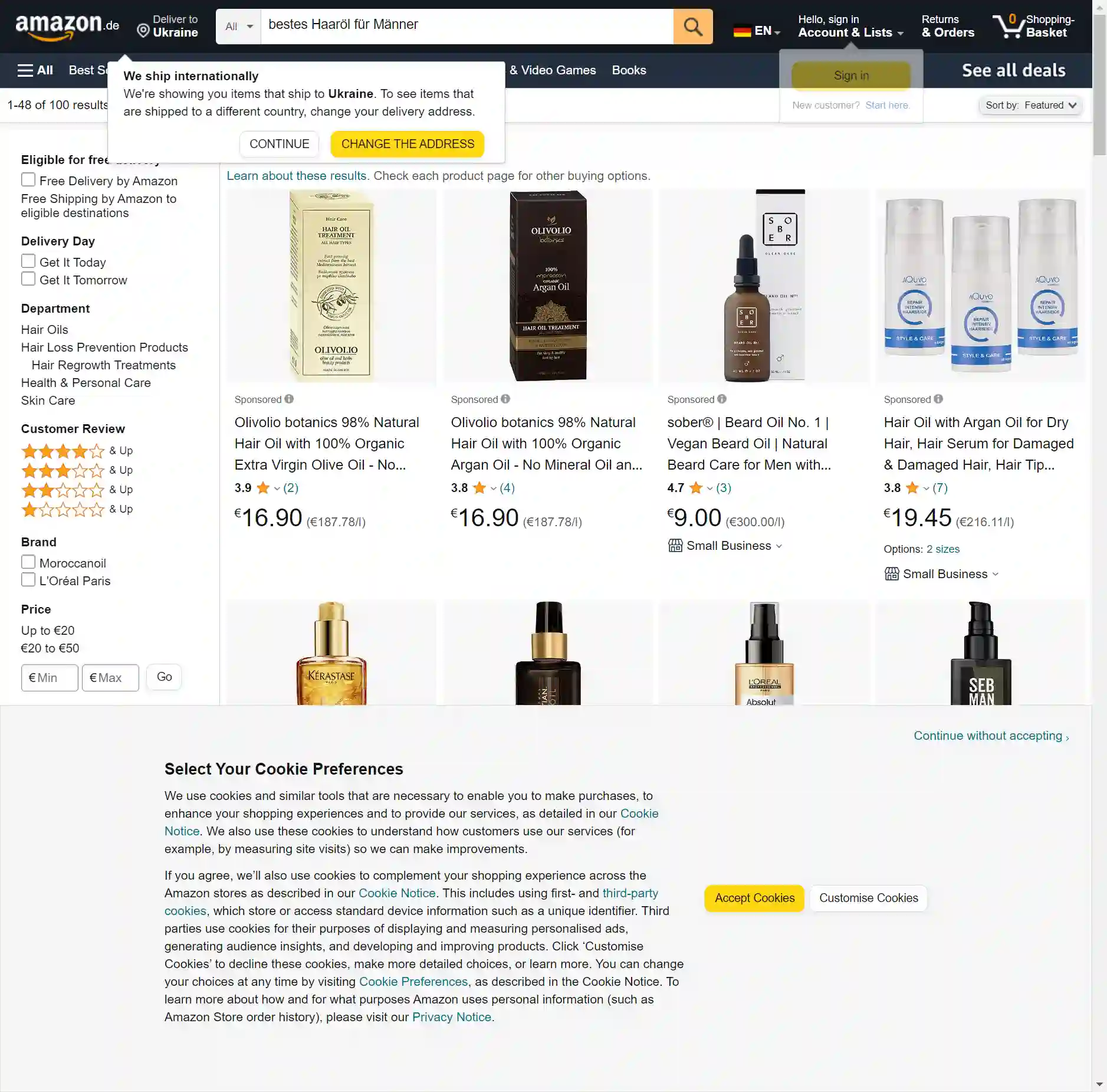 Das beste Haaröl für Männer: Eine Bewertung von 8 Produkten