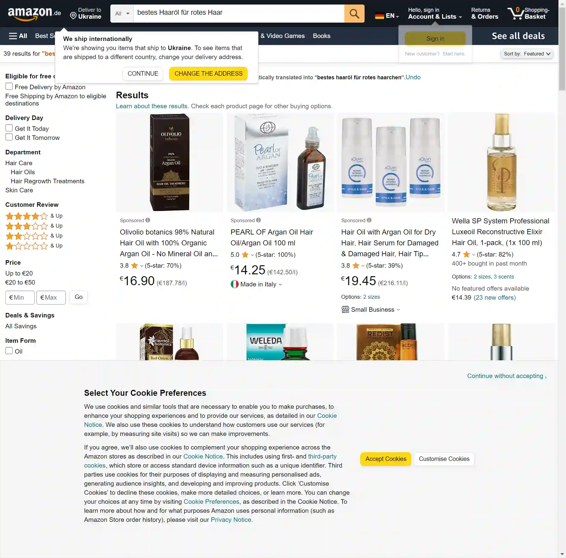 Bewertung: Das beste Haaröl für rotes Haar – Eine Übersicht von 8 Produkten