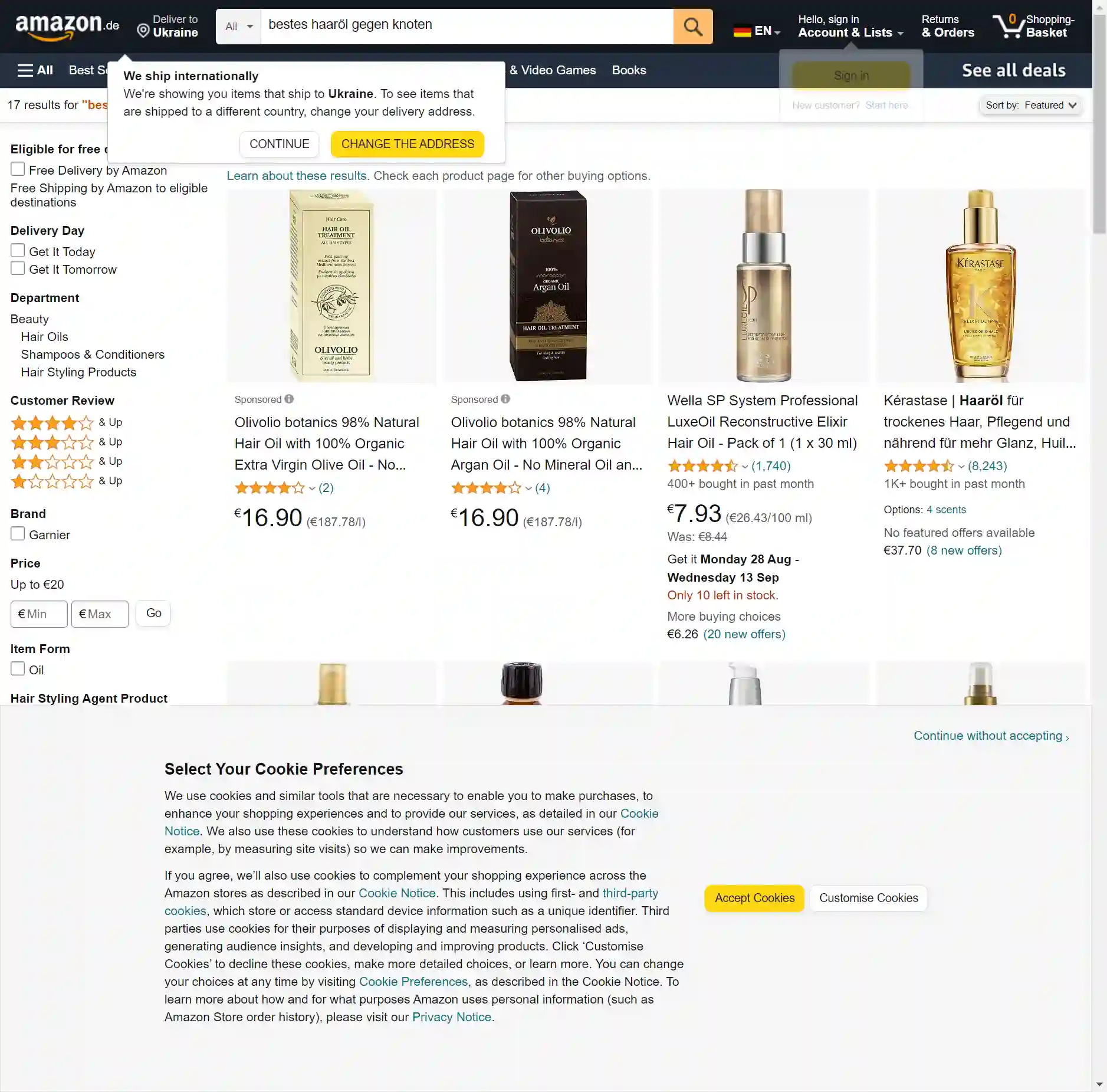 Die 8 besten Haaröle gegen Knoten: Expertenbewertungen und Empfehlungen